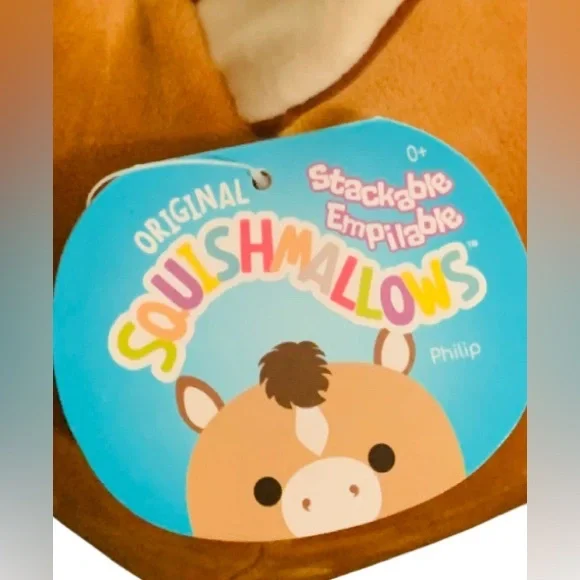 NWT 12” Philip the Horse Stackable Squishmallow - Picture 7 of 7